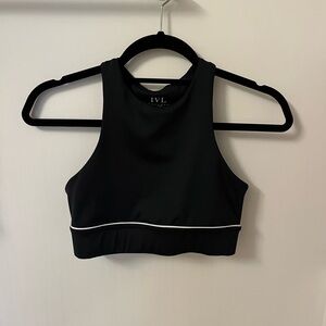 IVL Black Athletic Top